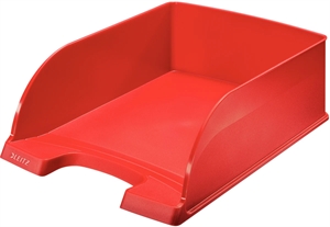 Leitz Letter Tray Plus Jumbo stackable red